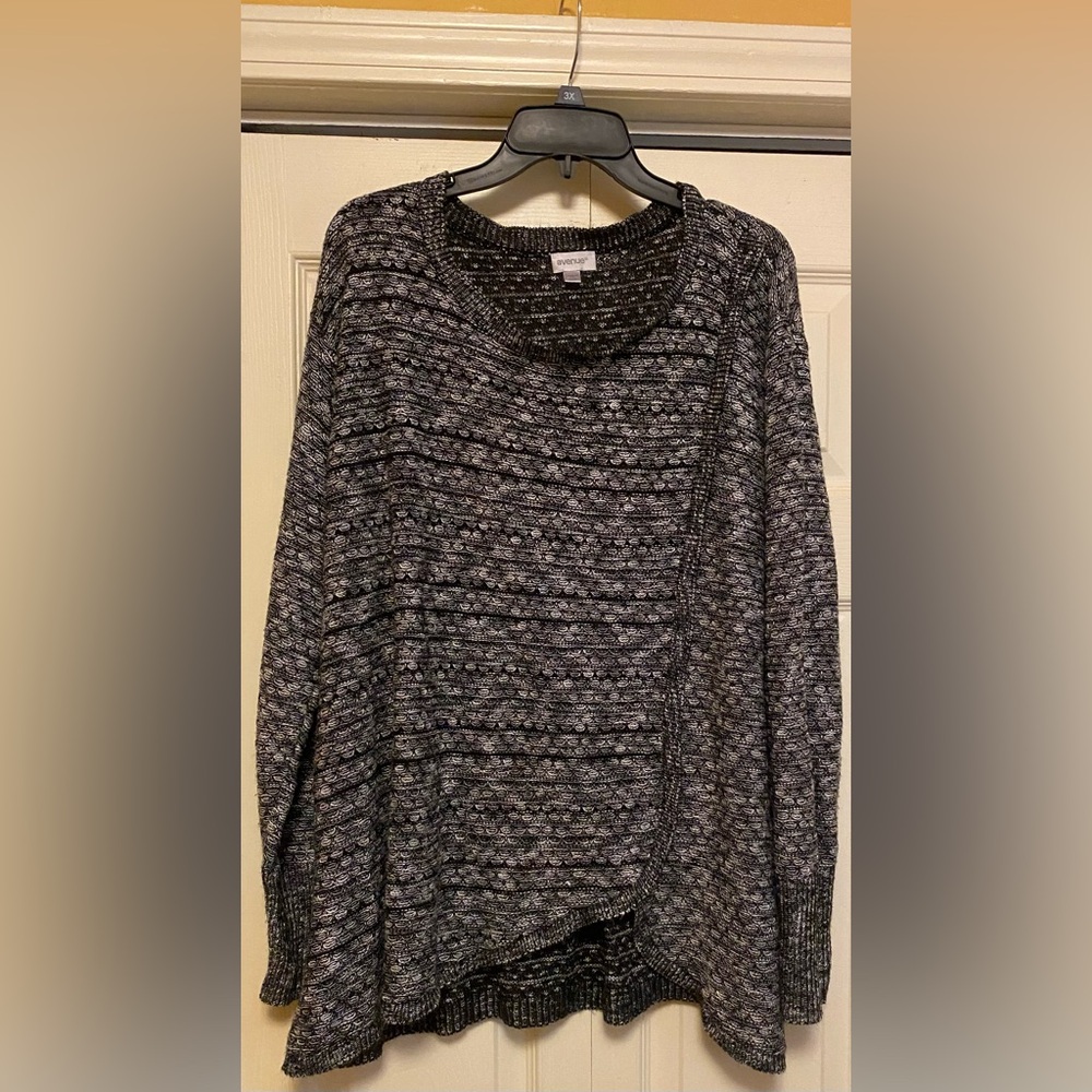 Avenue Marble black and white sweater ( 26/28)
